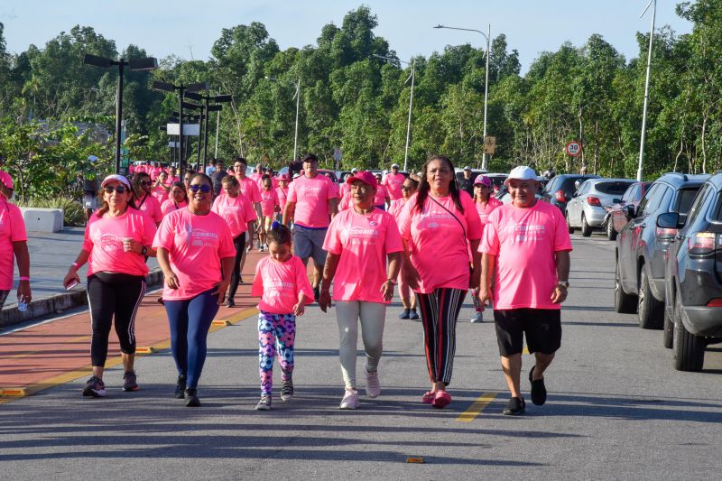 ll Corrida das Mulheres com usuários dos CRAS na Orla de Ananindeua