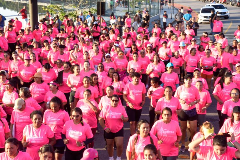 ll Corrida das Mulheres com usuários dos CRAS na Orla de Ananindeua