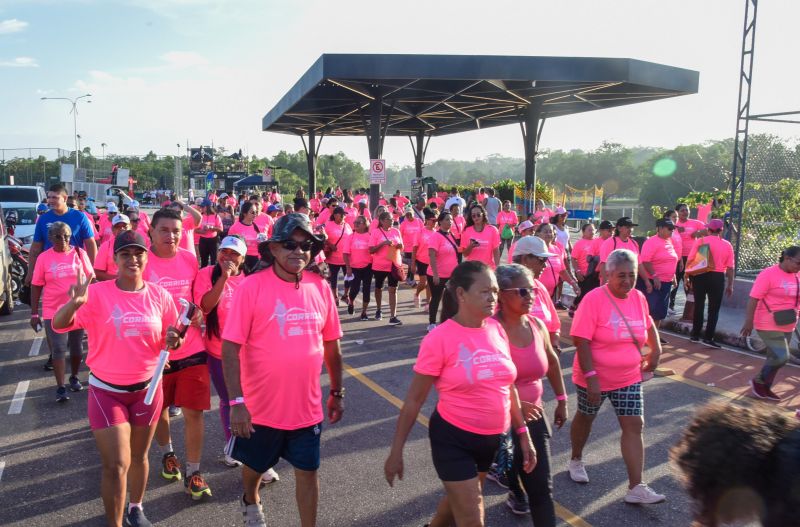 ll Corrida das Mulheres com usuários dos CRAS na Orla de Ananindeua