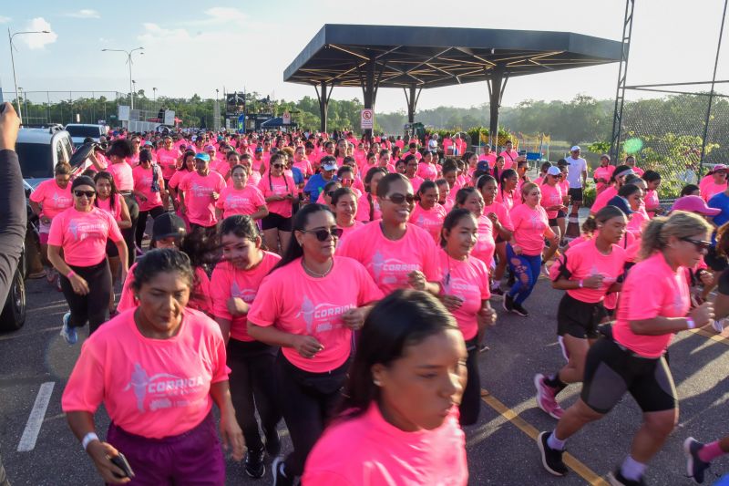 ll Corrida das Mulheres com usuários dos CRAS na Orla de Ananindeua