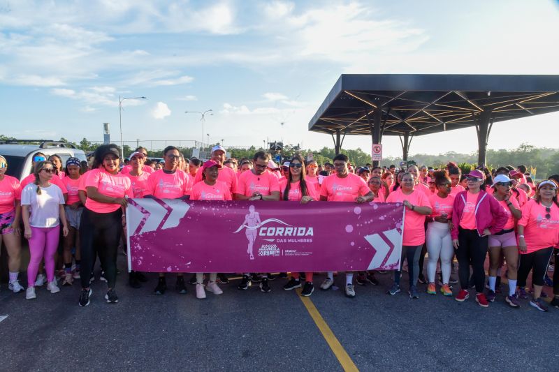 ll Corrida das Mulheres com usuários dos CRAS na Orla de Ananindeua