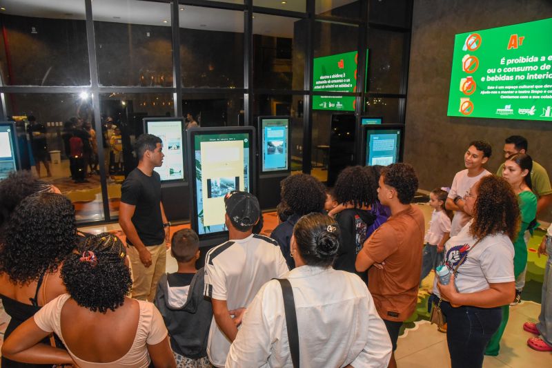 Certificação do curso, Cortejo Circense e Espetáculo Vira Peixe no teatro municipal