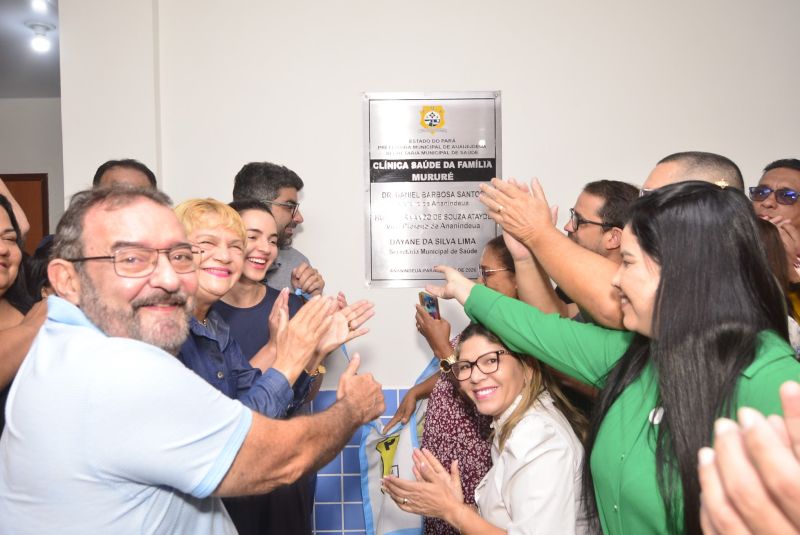 Inauguração Clínica Saúde da Família no conjunto Mururé