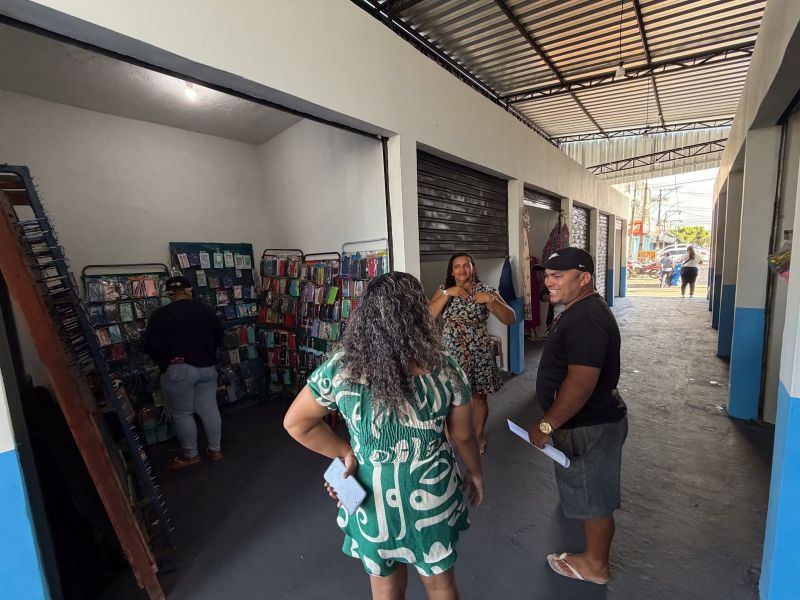 Inauguração do Comércio Popular Cidade Nova IV na av. Dom Vicente Zico