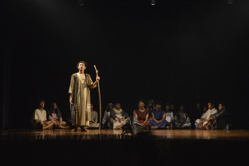 Sábado Cultural com cortejo Paixão de Cristo e Espetáculo Paixão de Cristo no Teatro Municipal