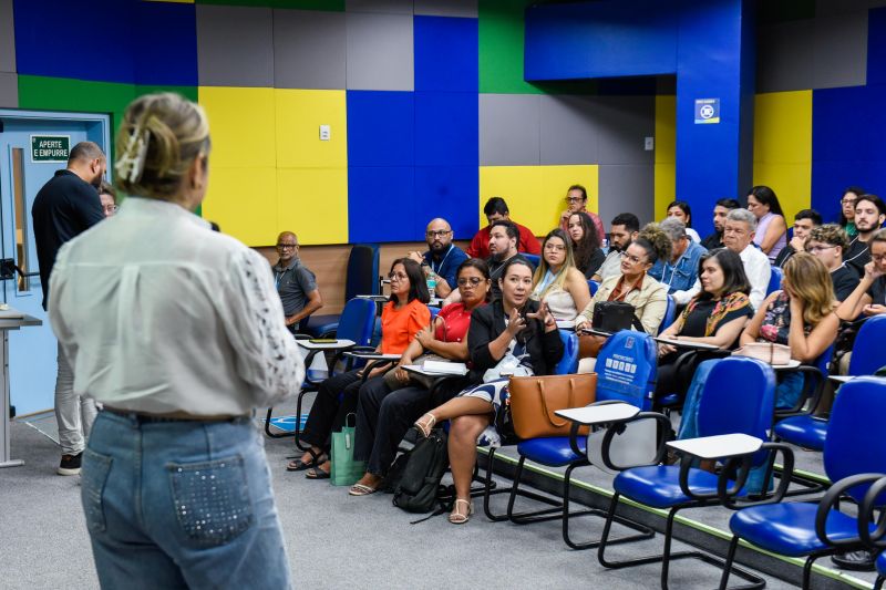 1º Encontro de Alinhamento de Pessoas no Auditório da Estácio