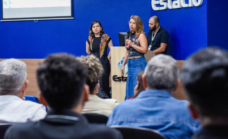 1º Encontro de Alinhamento de Pessoas no Auditório da Estácio