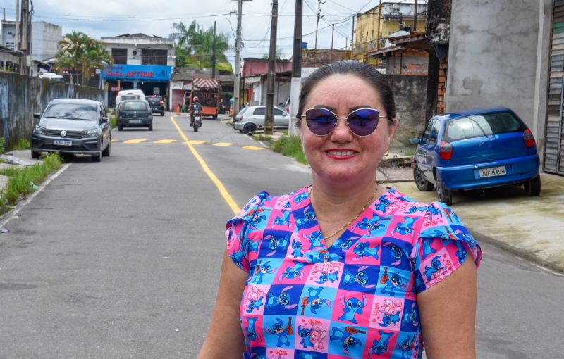 Inauguração de ruas pavimentadas,São Luis, São Lucas, Mário de Andrade, Campo de Queiroz e António Lemos no bairro de Águas Lindas