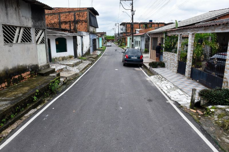 Inauguração de ruas pavimentadas,São Luis, São Lucas, Mário de Andrade, Campo de Queiroz e António Lemos no bairro de Águas Lindas