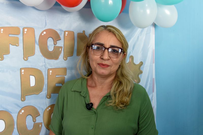 Oficina de chocolate no CRAS Uirapuru no Icuí