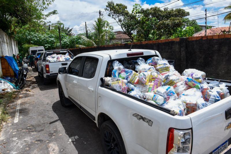 Apoio as famílias atingidas pelas chuvas