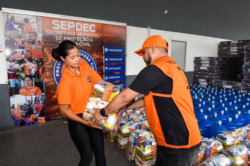 Apoio as famílias atingidas pelas chuvas