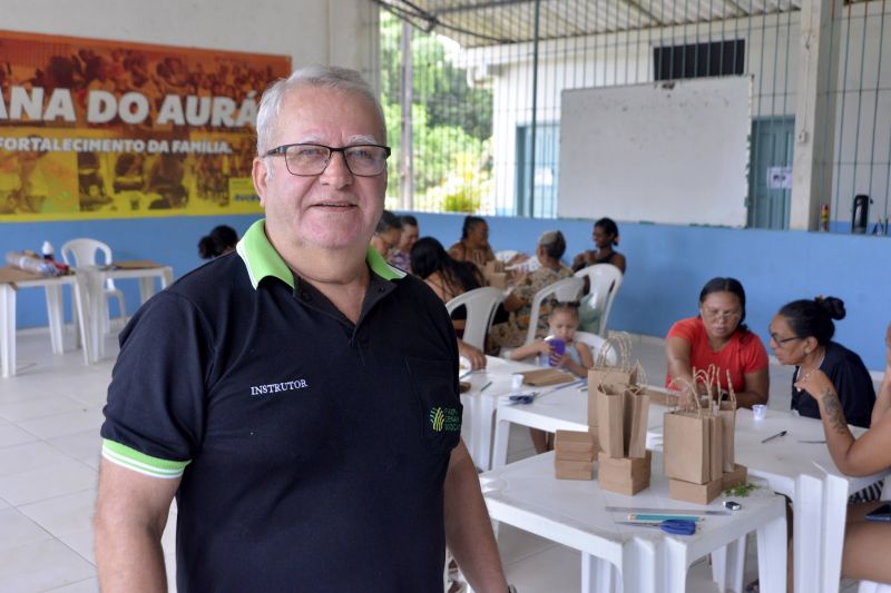 Curso de Embalagem no CRAS Santana