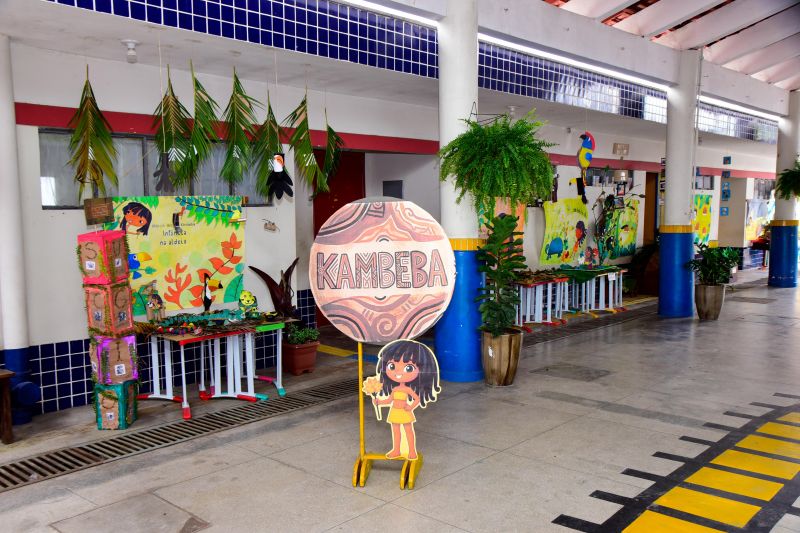 Roda de conversa com escritora Márcia Kambeba na CMREI Irmã Dulce em Águas Lindas