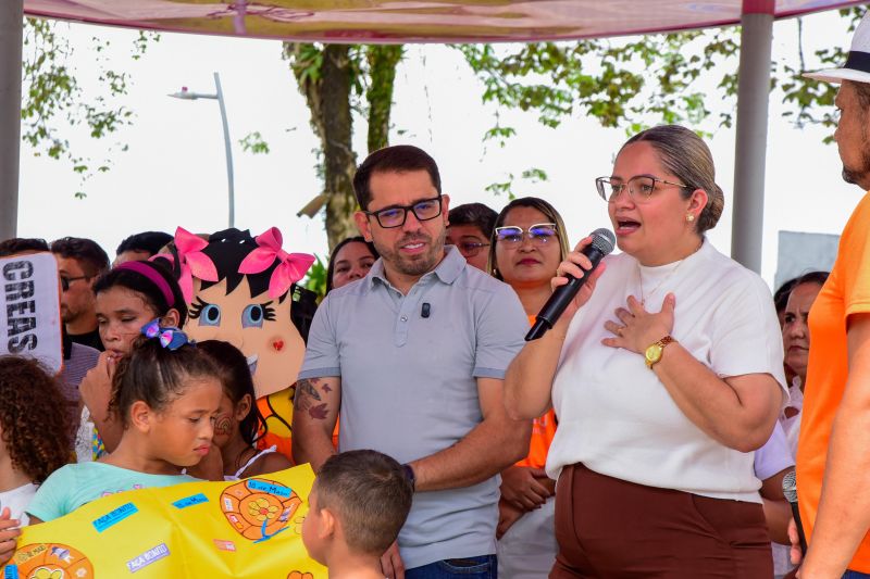 Ação Maio Laranja no complexo do Vlll