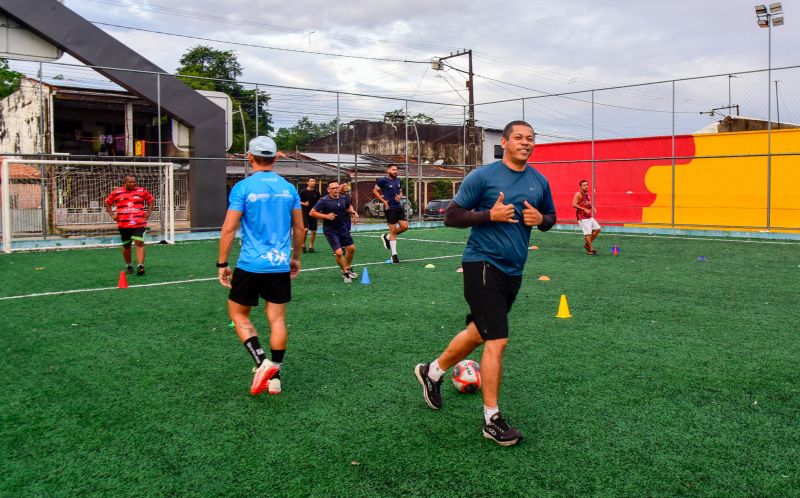 Entrega de material esportivos no Park Zona Sul