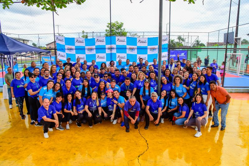 Entrega de material esportivos no Park Zona Sul