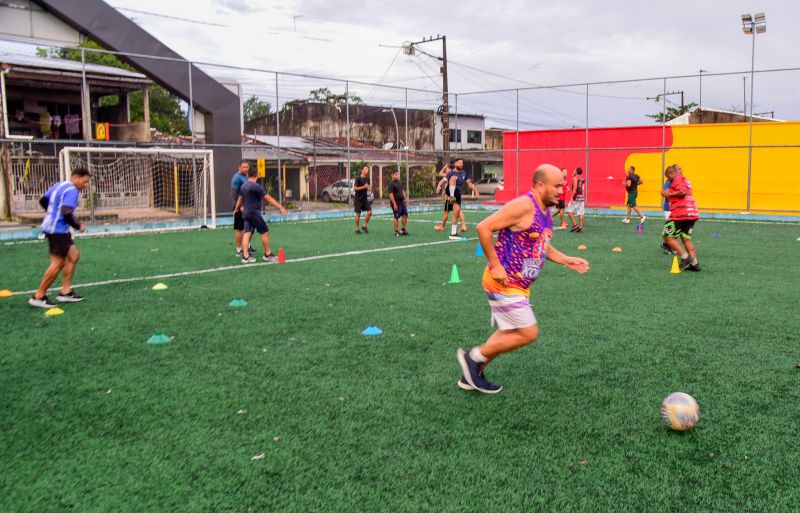 Entrega de material esportivos no Park Zona Sul