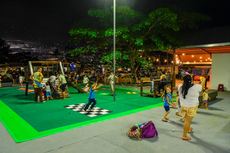 Inauguração da praça do conjunto Uirapuru no Icuí