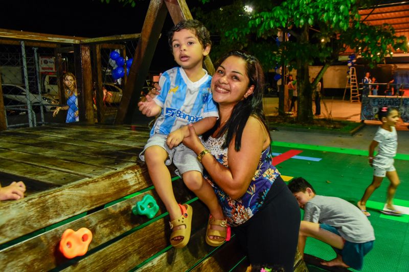 Inauguração da praça do conjunto Uirapuru no Icuí