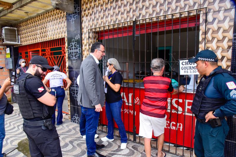 Ação MM nos pontos de açaí em Ananindeua