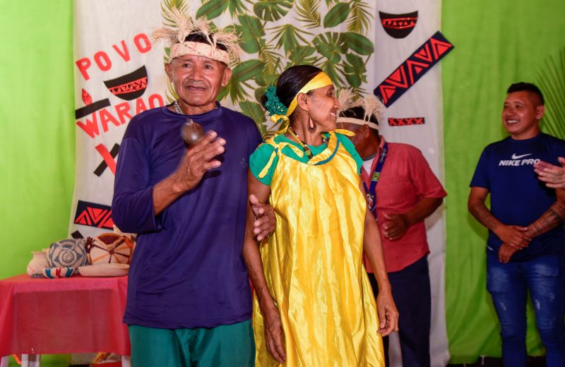 Ação com Warao no CRAS Daniel Reis