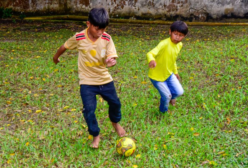 Ação com Warao no CRAS Daniel Reis