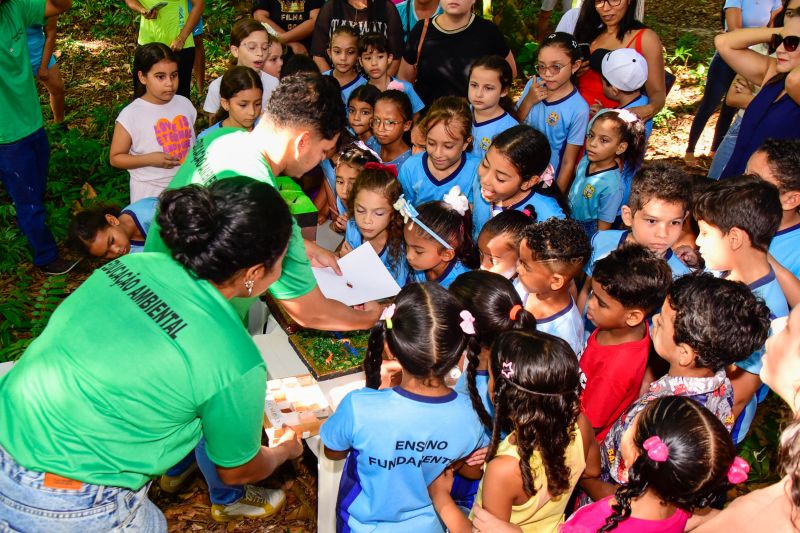 Semana do Meio Ambiente com ações de Educação Ambiental, no Bosque Marajoara no conjunto Julia Sefer
