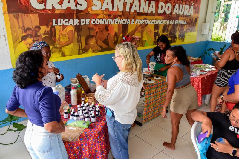 Oficina de Essência no CRAS Santana do Aurá