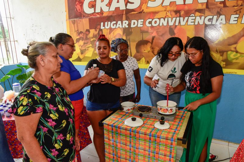 Oficina de Essência no CRAS Santana do Aurá