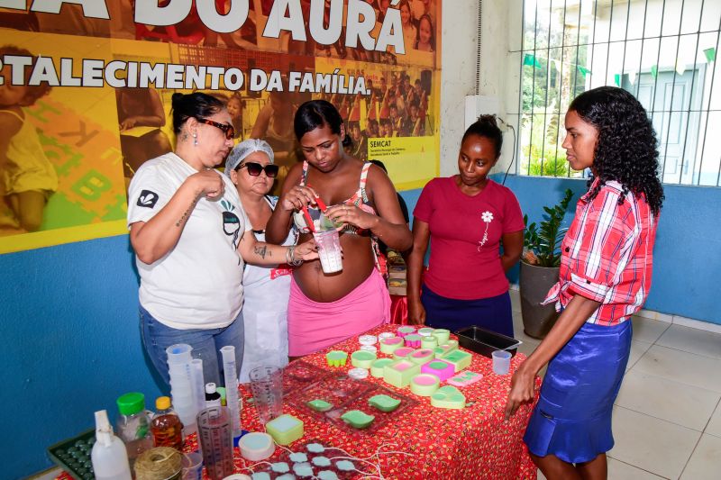 Oficina de Essência no CRAS Santana do Aurá