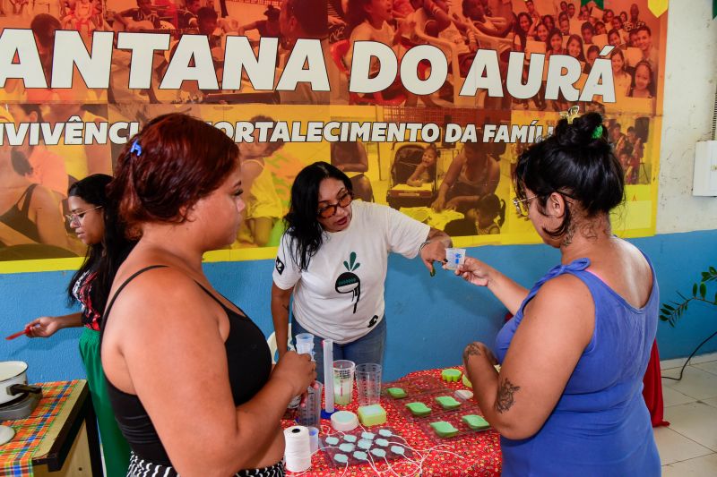 Oficina de Essência no CRAS Santana do Aurá