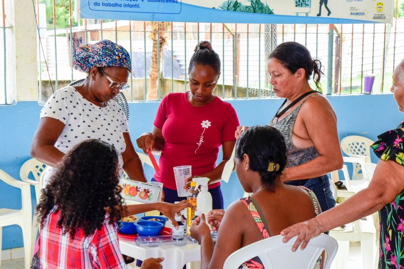 Oficina de Essência no CRAS Santana do Aurá
