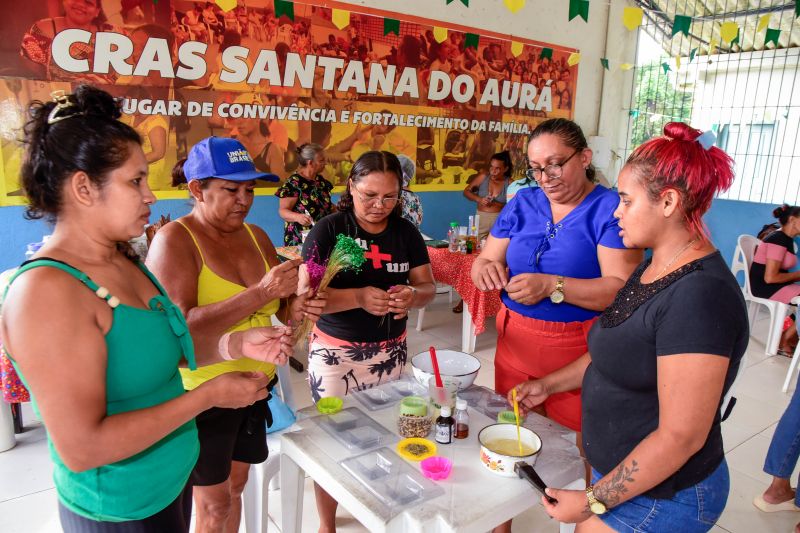 Oficina de Essência no CRAS Santana do Aurá