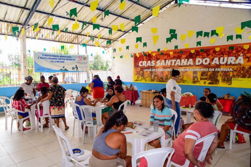 Oficina de Essência no CRAS Santana do Aurá