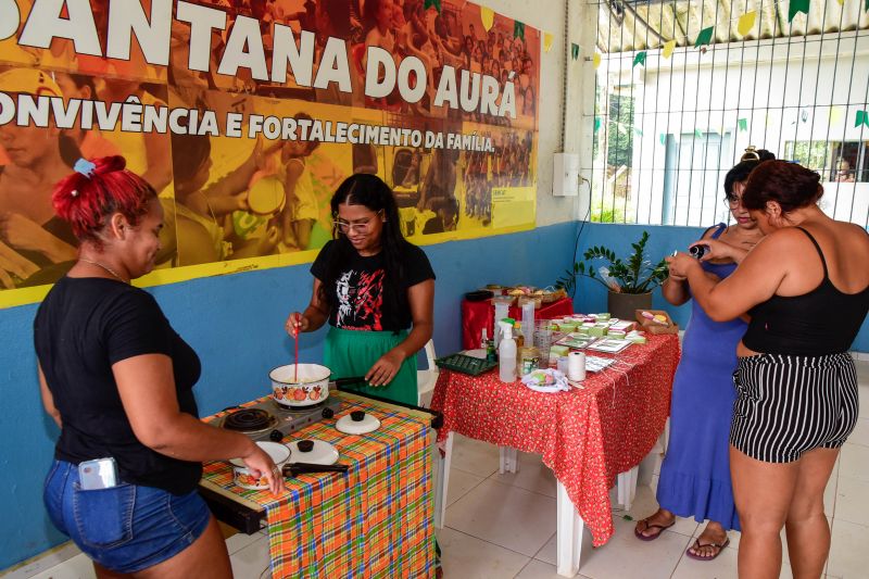 Oficina de Essência no CRAS Santana do Aurá