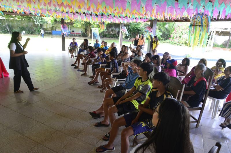 Oficina de Combate ao Trabalho Infantil no CRAS Jaderlândia