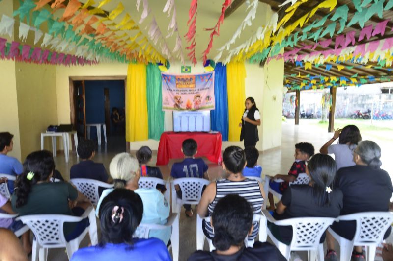 Oficina de Combate ao Trabalho Infantil no CRAS Jaderlândia