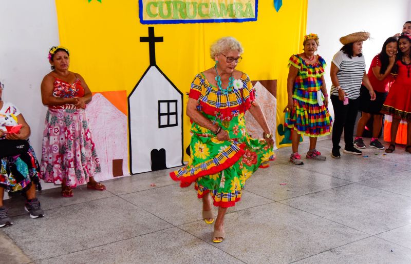 Festa junina no CRAS Curuçambá