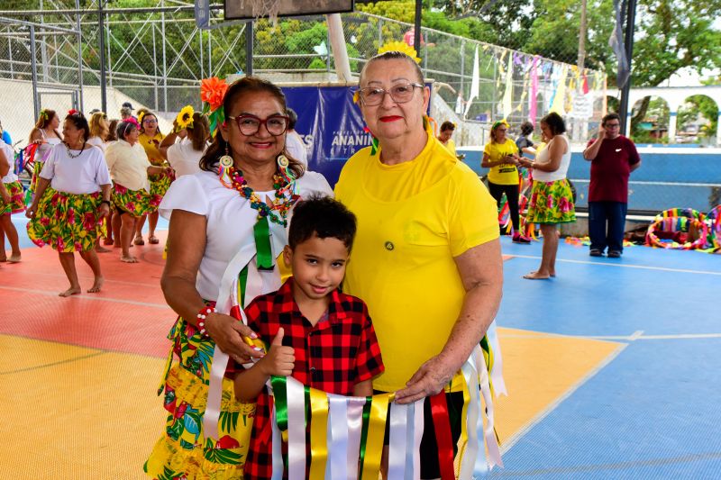 Encerramento do Cidade e Saúde na praça Tancredo Neves na Cidade Nova