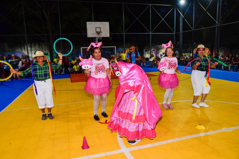 Encerramento do Cidade e Saúde na praça Tancredo Neves na Cidade Nova