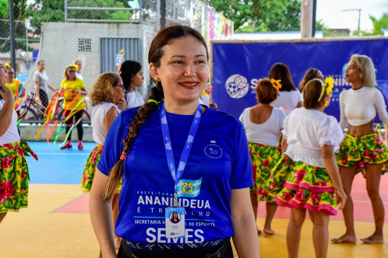 Encerramento do Cidade e Saúde na praça Tancredo Neves na Cidade Nova