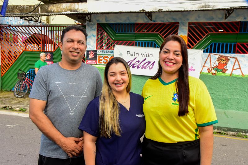 Ação Cidadã no centro educacional Sonhos de Crianças no bairro Guanabara
