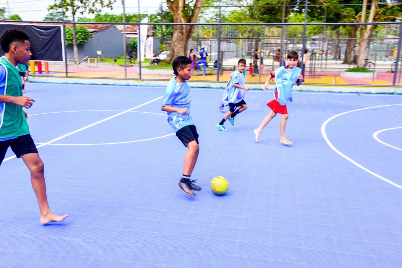 Encerramento do Bom de Bola e Raquete do Futuro no Parque Zona Sul