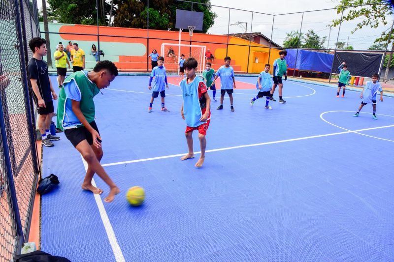 Encerramento do Bom de Bola e Raquete do Futuro no Parque Zona Sul