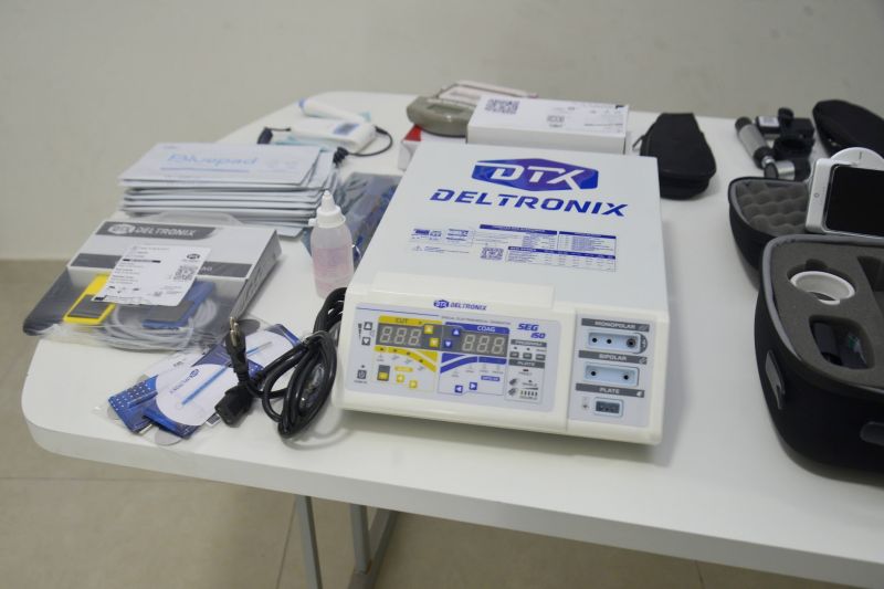 Entregas de equipamentos de Saúde na UBS Paulo Frota