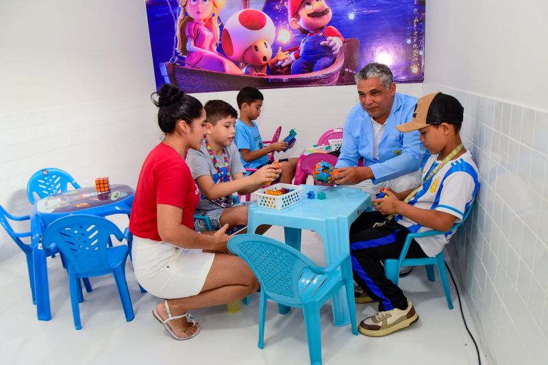 Entrega do Novo CAPS I - Centro de Atenção Psicossocial Infantil no bairro Maguari