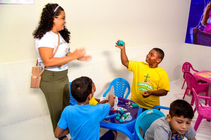 Entrega do Novo CAPS I - Centro de Atenção Psicossocial Infantil no bairro Maguari