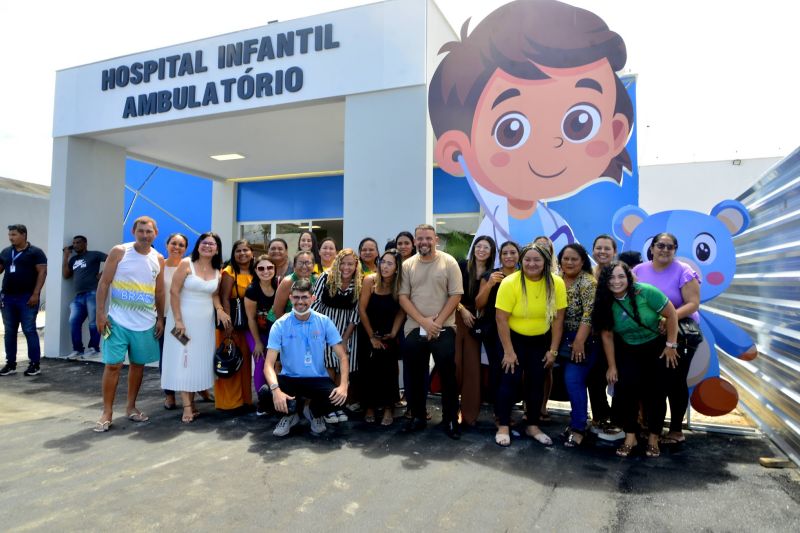 Inauguração da 1ª Etapa do Hospital Pediátrico de Ananindeua na Tv We 72 CN 6