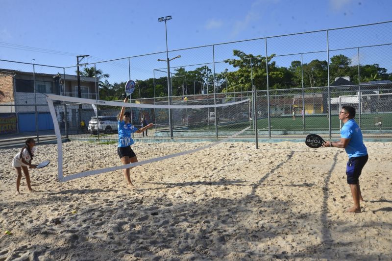 Esporte nas férias no Parque Zona Sul